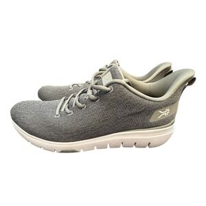 Kuru Flex Via Mens Size 13 Gray White Athletic Running Walking Shoes‎ Sneakers